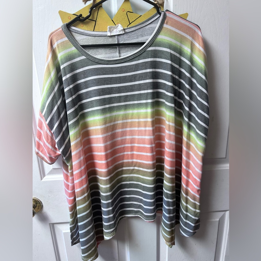 Fantastic Fawn striped top